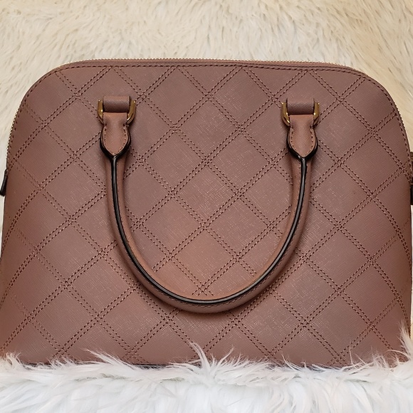 Michael Kors Cindy Quilted Saffiano Dome Satchel - Picture 2 of 8